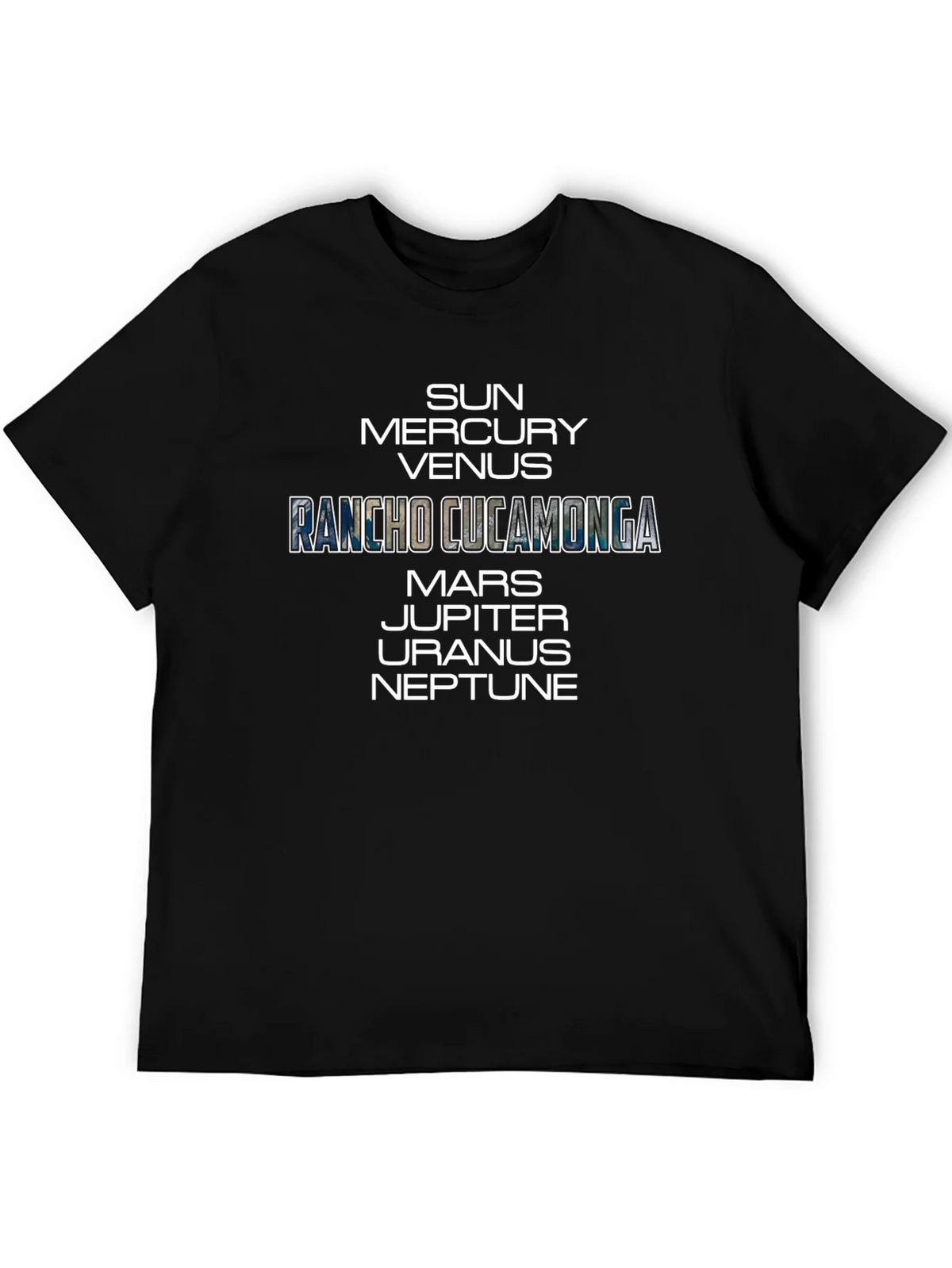 Rancho Cucamonga Planets Graphic Tee product image 5