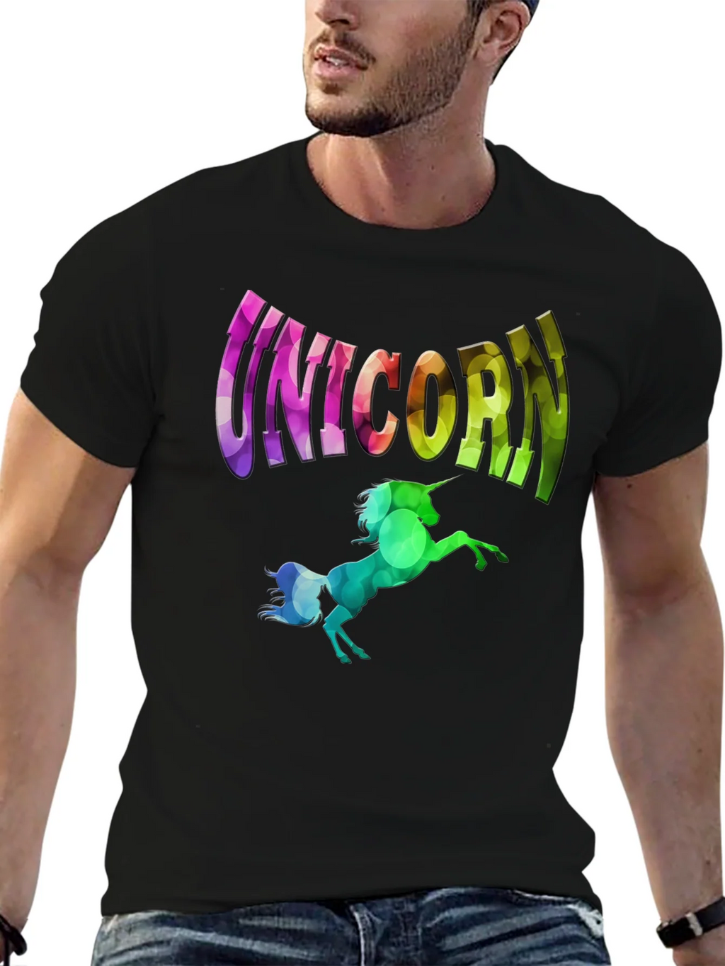 Unicorn Graphic Tee - Colorful Fantasy T-Shirt product image 6