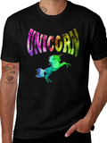 Unicorn Graphic Tee - Colorful Fantasy T-Shirt product image 1