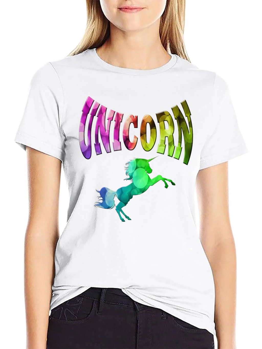 Unicorn Graphic Tee - Colorful Fantasy T-Shirt product image 8