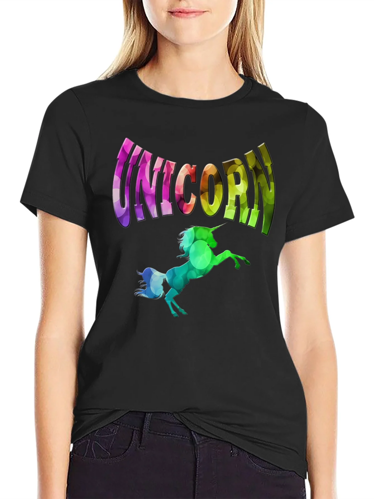 Unicorn Graphic Tee - Colorful Fantasy T-Shirt product image 2