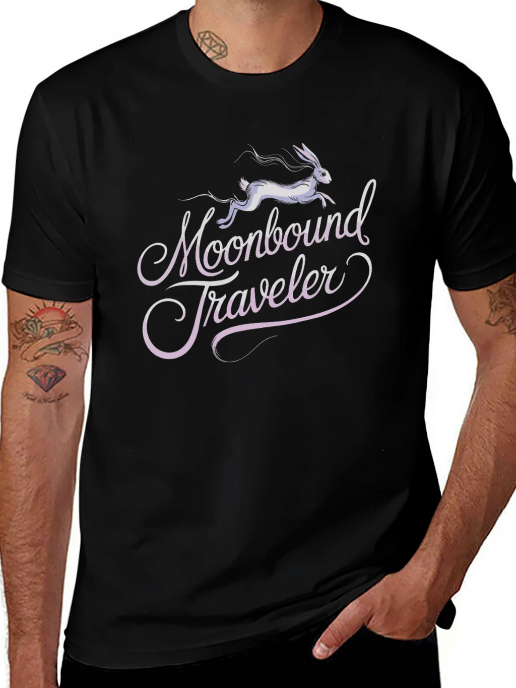 Moonbound Traveler Graphic T-Shirt product image 1