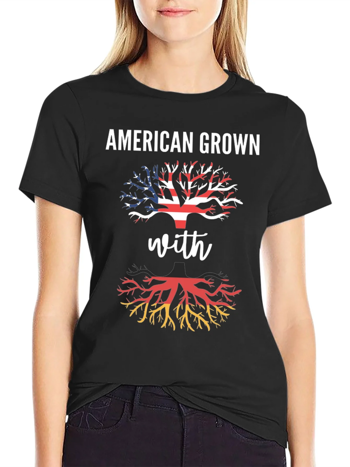American Grown German Roots T-Shirt product image 1