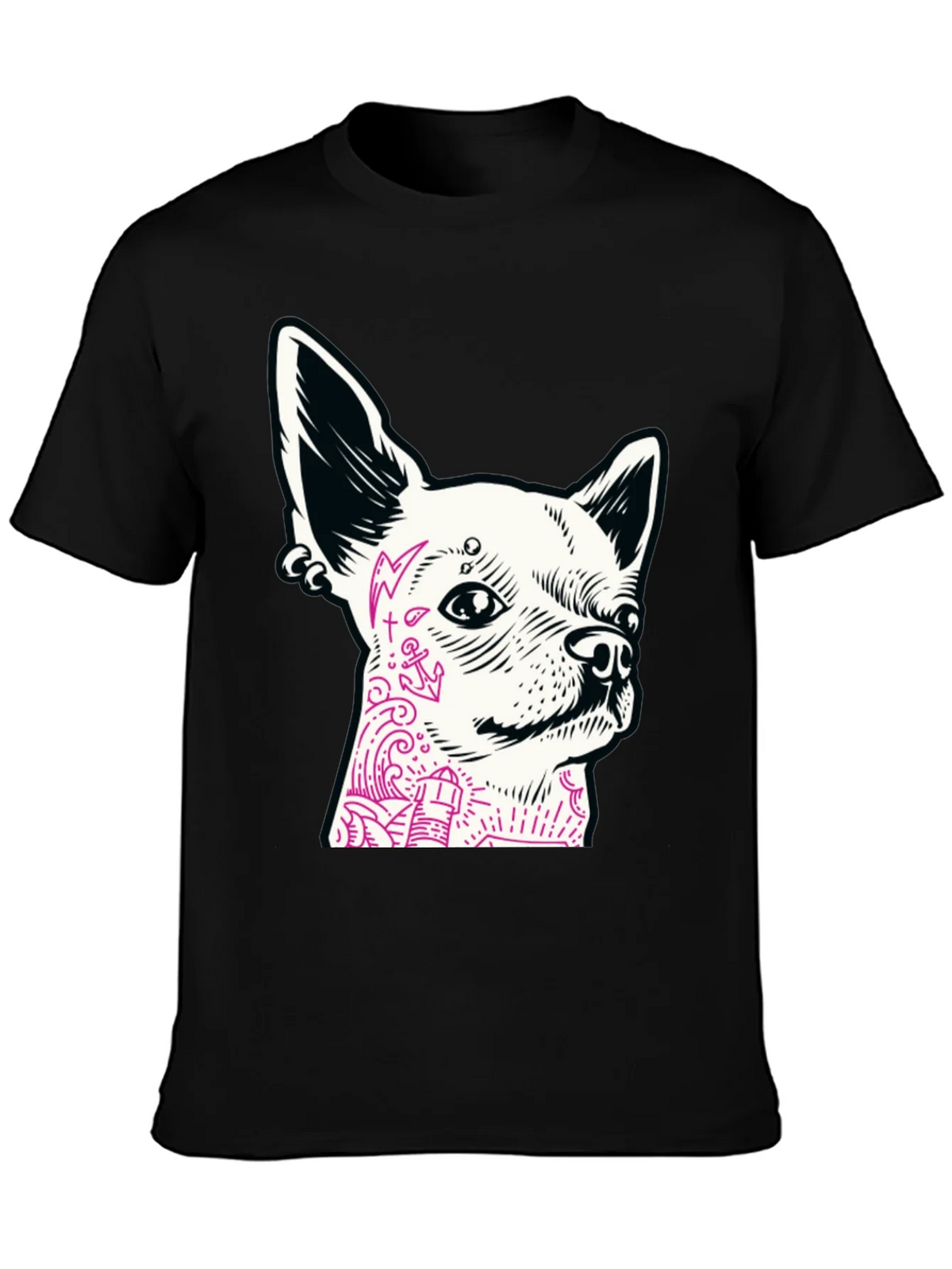 Dog Tattoo Graphic T-Shirt product image 3