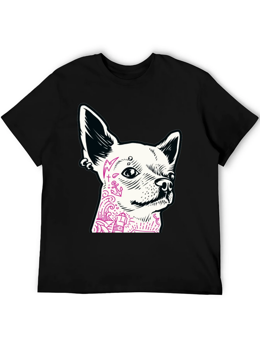 Dog Tattoo Graphic T-Shirt product image 5