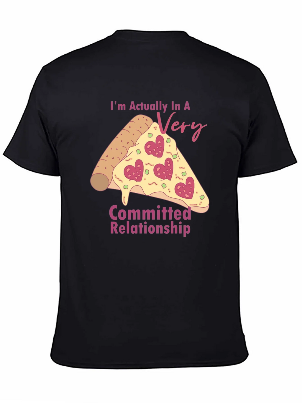 Pizza Lovers Relationship T-Shirt product image 4