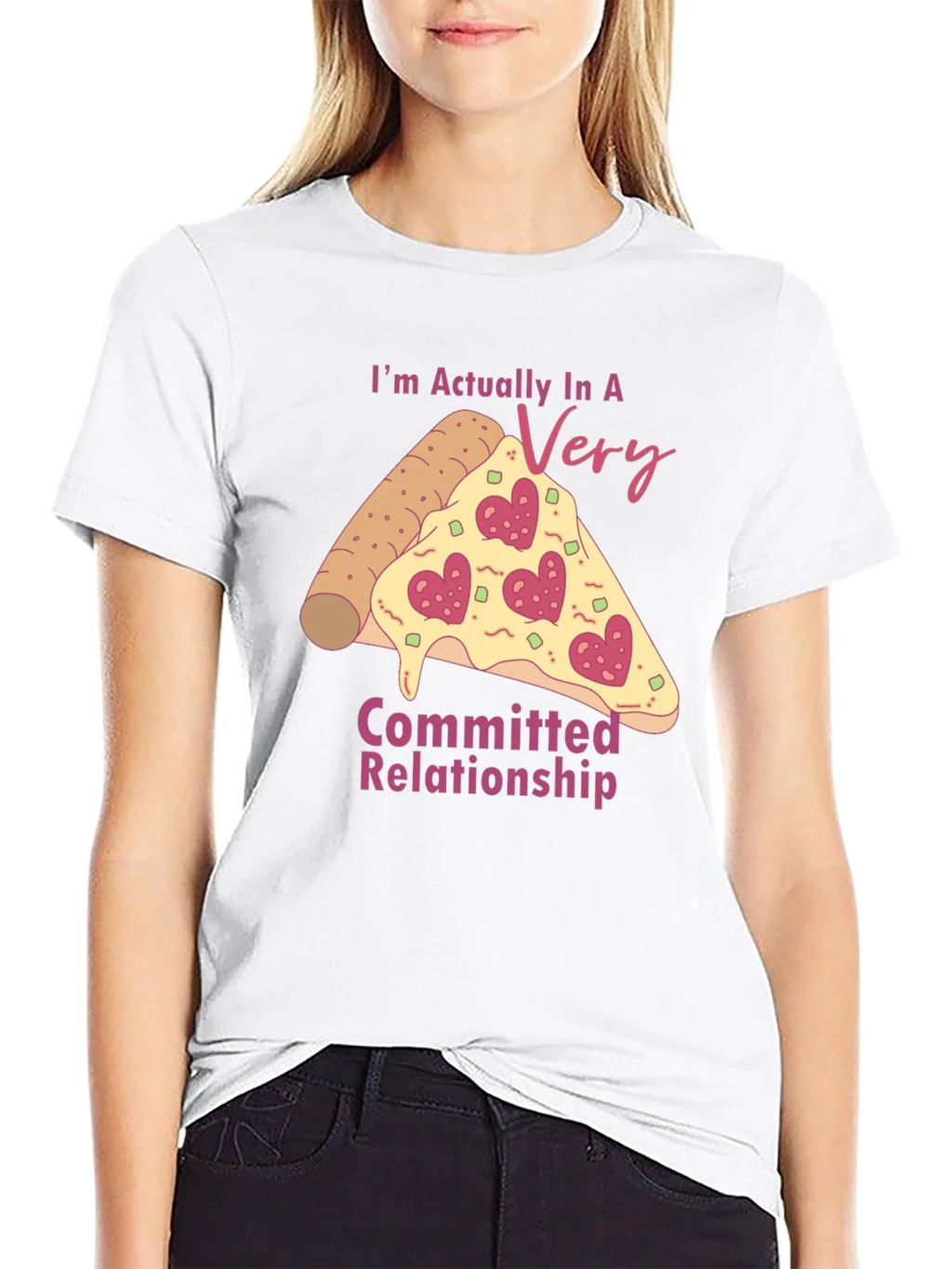 Pizza Lovers Relationship T-Shirt product image 8