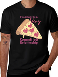 Pizza Lovers Relationship T-Shirt product image 1