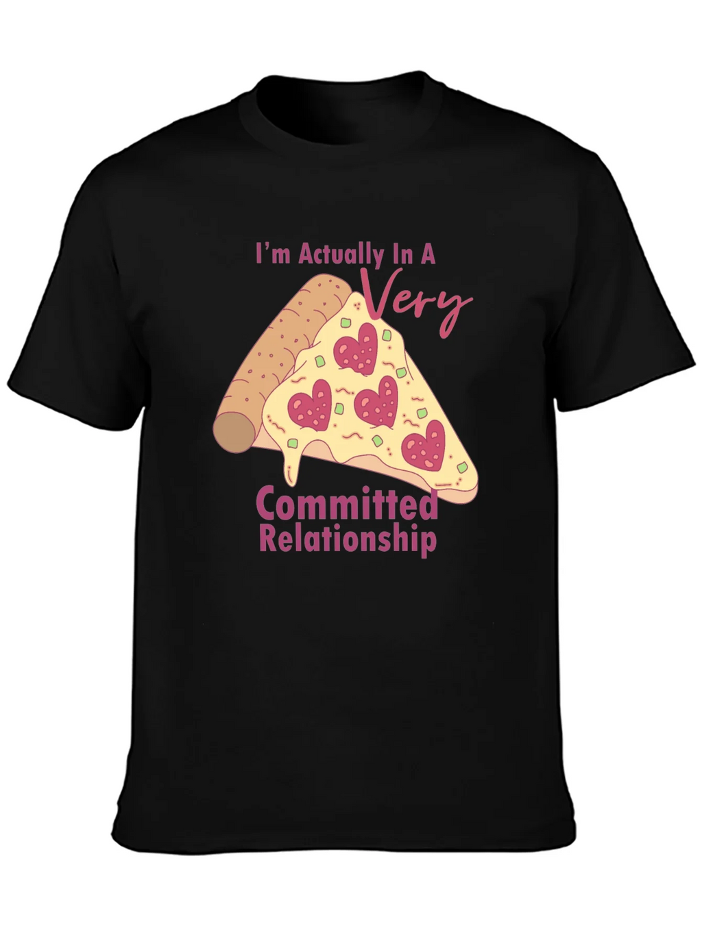 Pizza Lovers Relationship T-Shirt product image 3