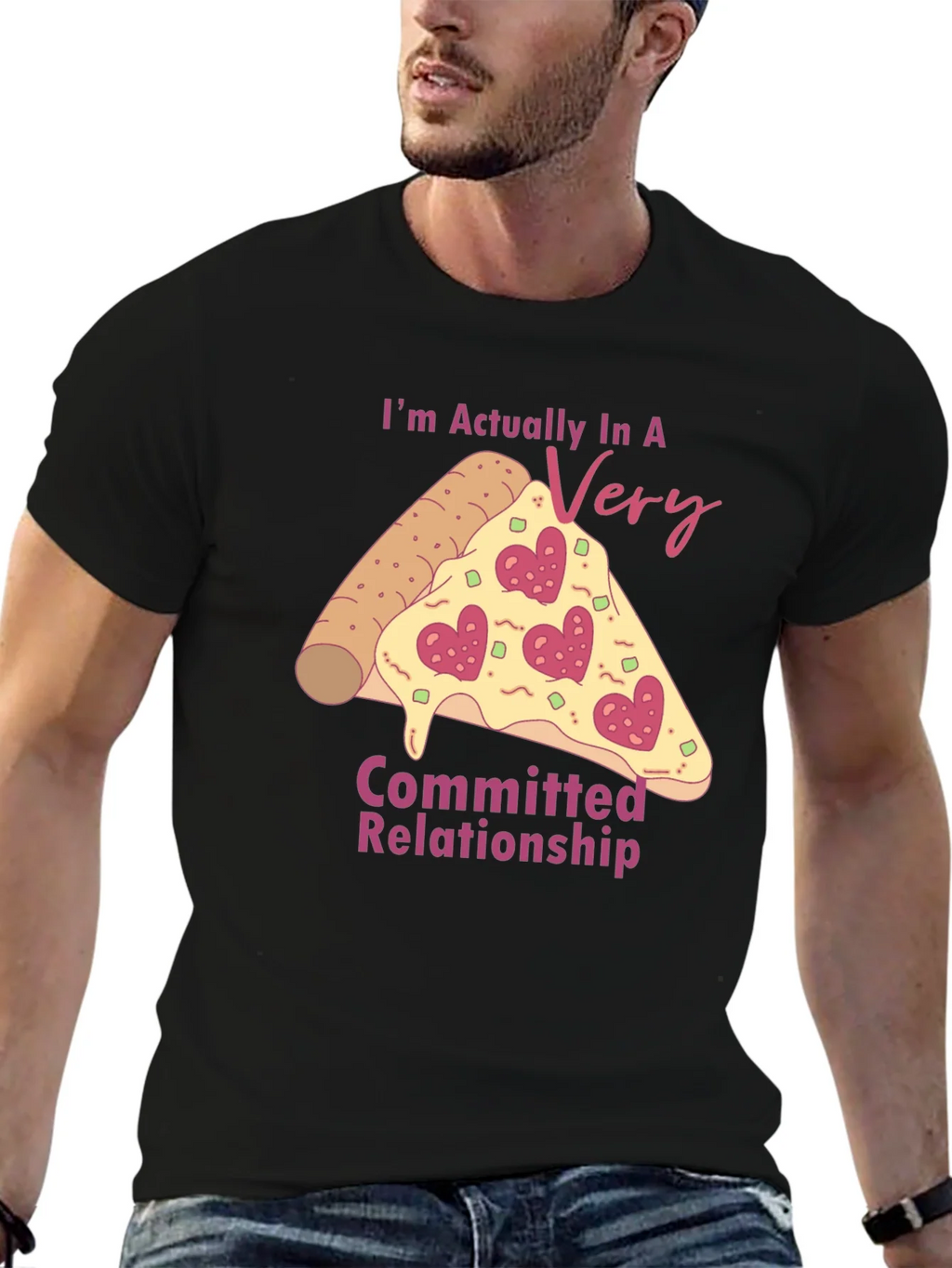 Pizza Lovers Relationship T-Shirt product image 6