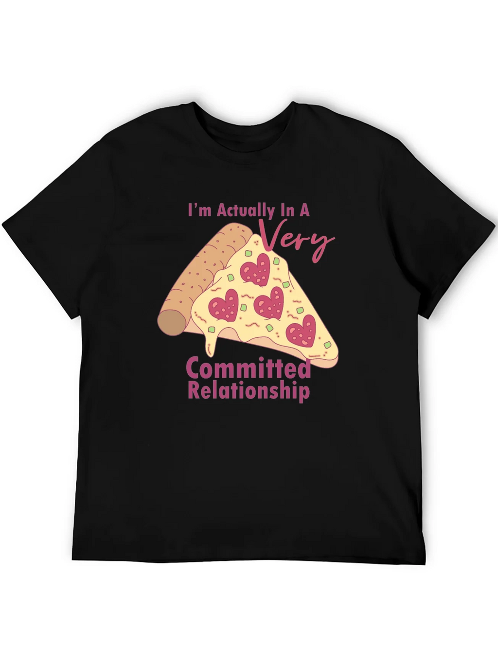 Pizza Lovers Relationship T-Shirt product image 5