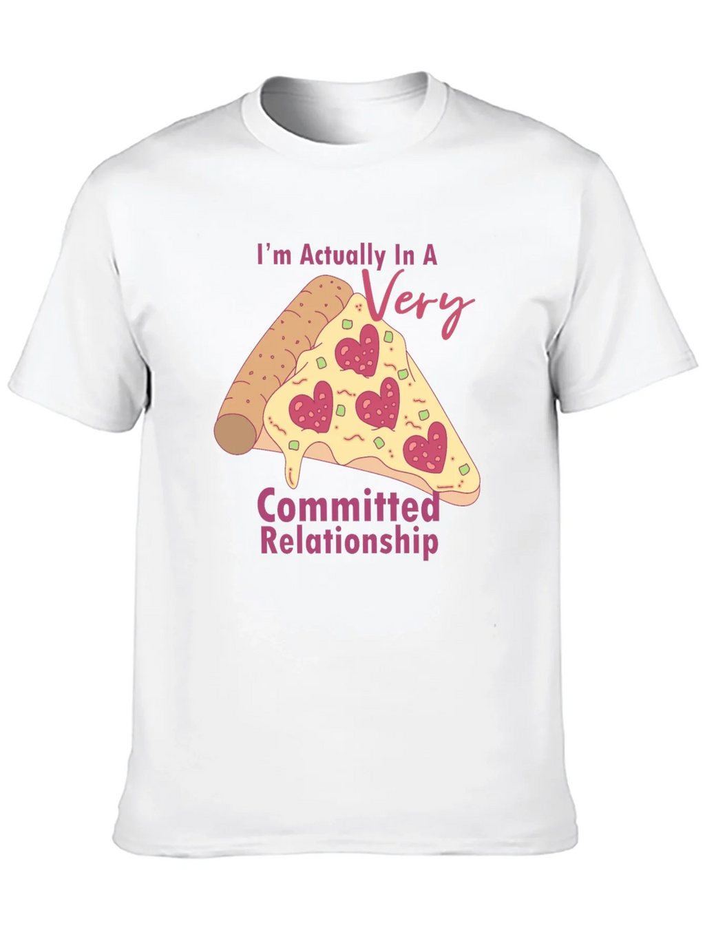Pizza Lovers Relationship T-Shirt product image 9