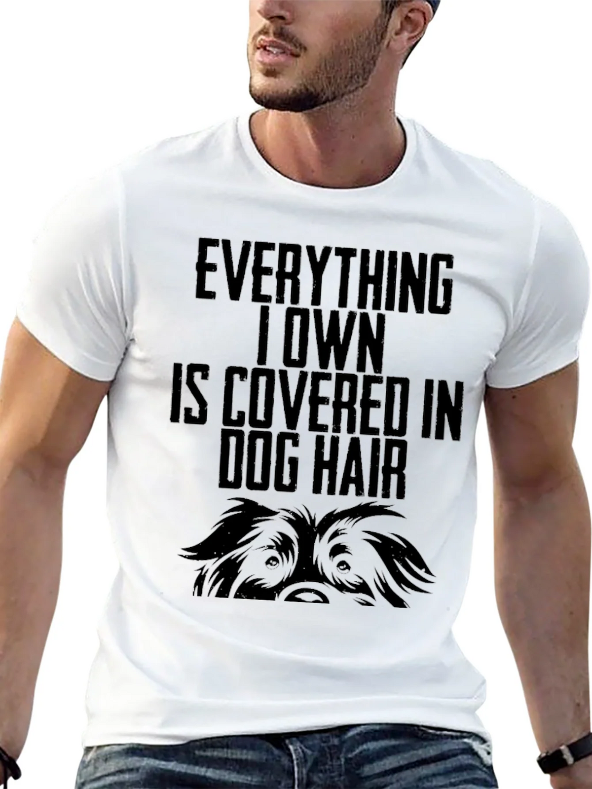 Dog Hair Lovers T-Shirt - Everything I Own product image 12