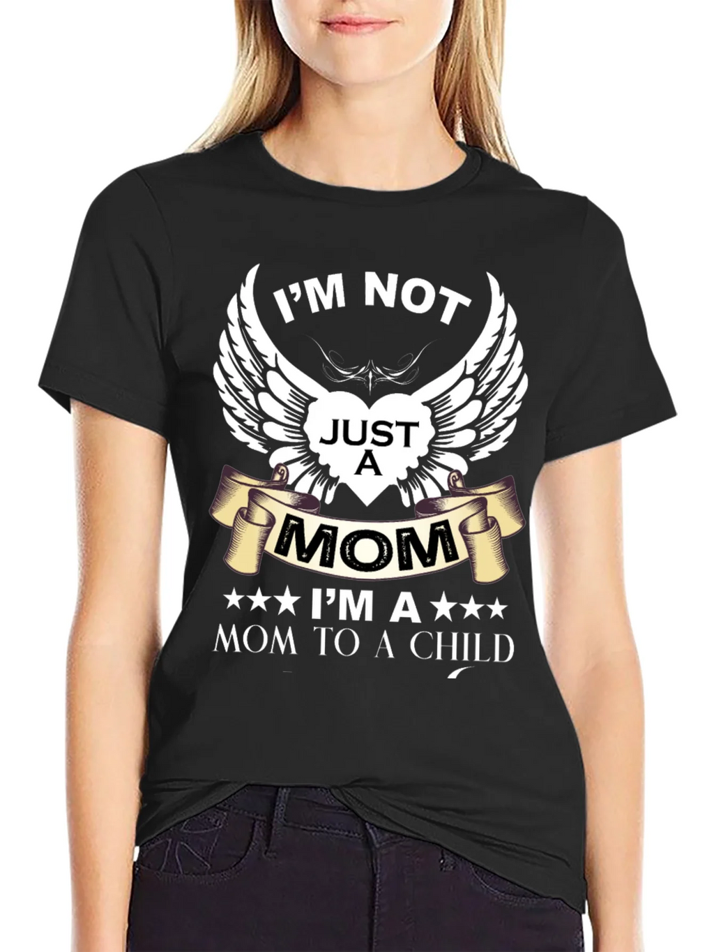 Mom to a Child Graphic Tee - Soft Cotton Blend product image 2