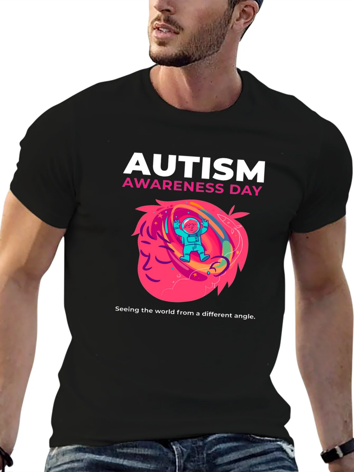 Autism Awareness Day Graphic T-Shirt product image 1