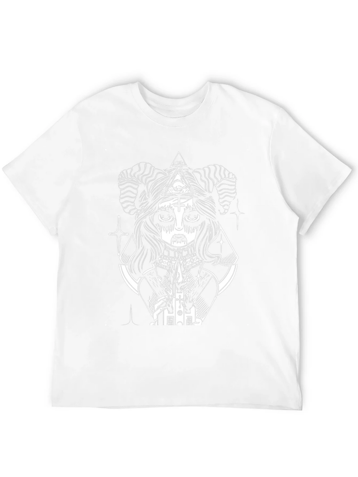 Occult Goth Graphic Tee - Black T-Shirt product image 4