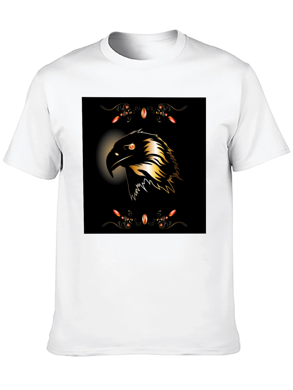 Bold Eagle Graphic Black T-Shirt product image 3