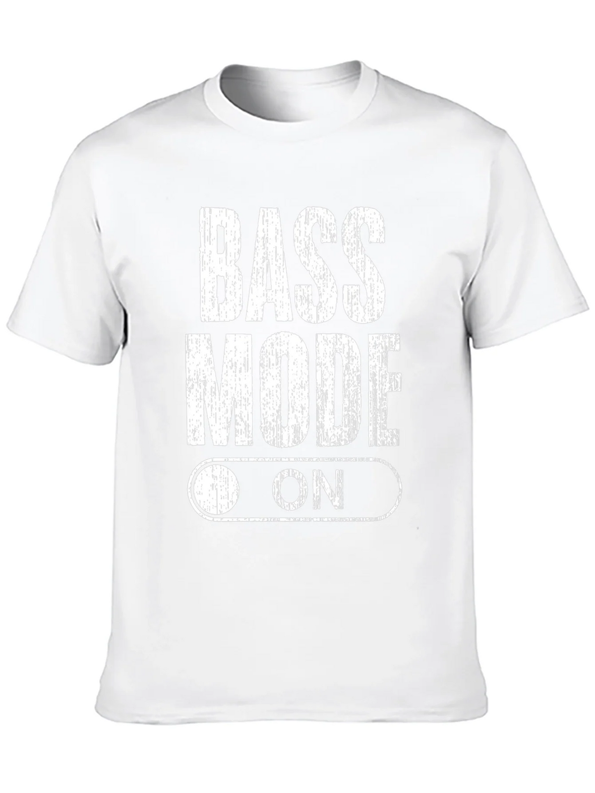 Bass Mode On Black Graphic Tee Shirt product image 6