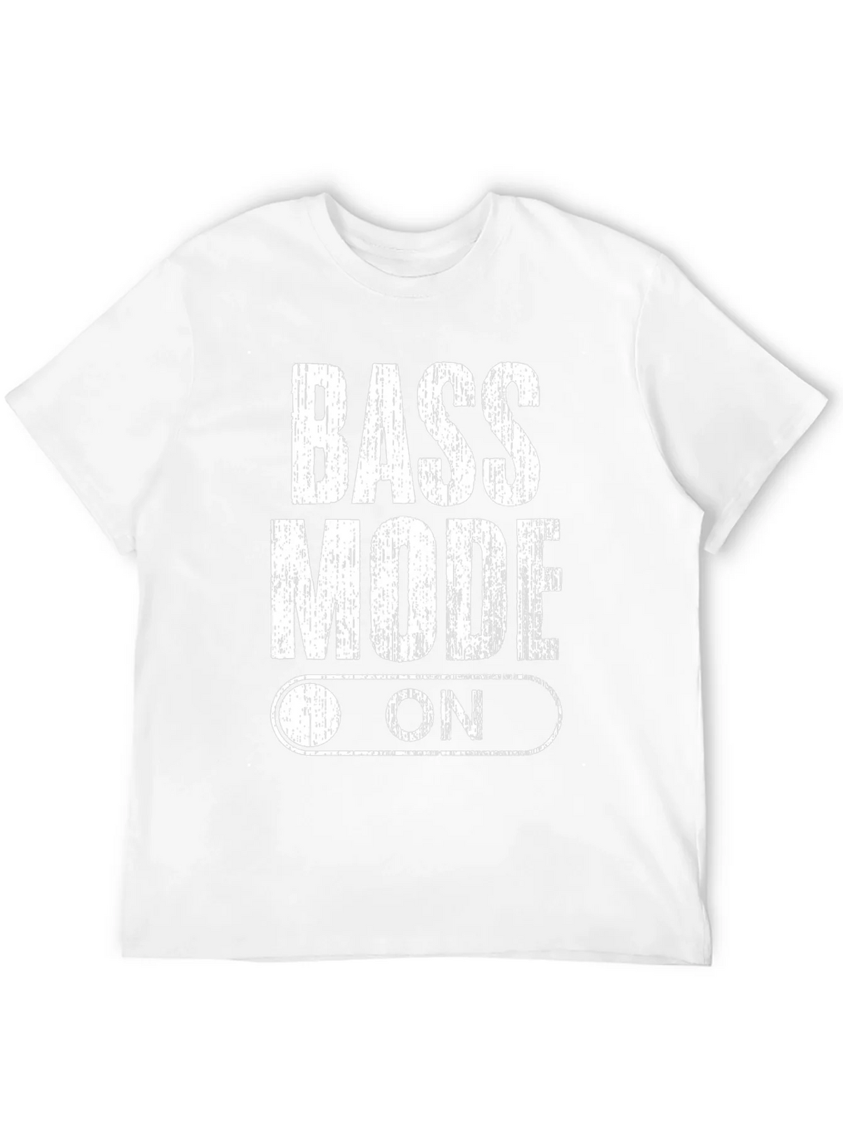 Bass Mode On Black Graphic Tee Shirt product image 7