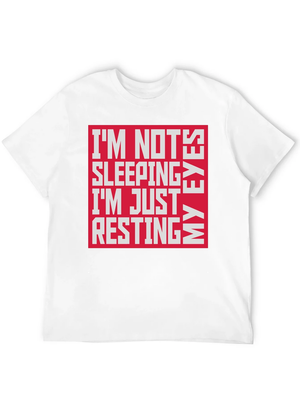 Funny Resting My Eyes Graphic Tee product image 11