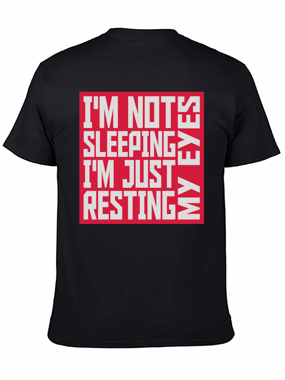 Funny Resting My Eyes Graphic Tee product image 4