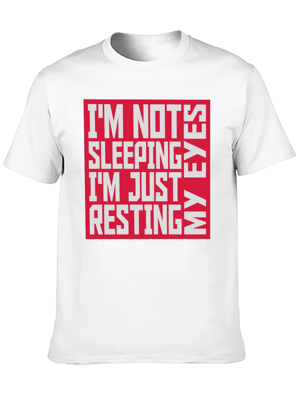 Funny Resting My Eyes Graphic Tee product image 9