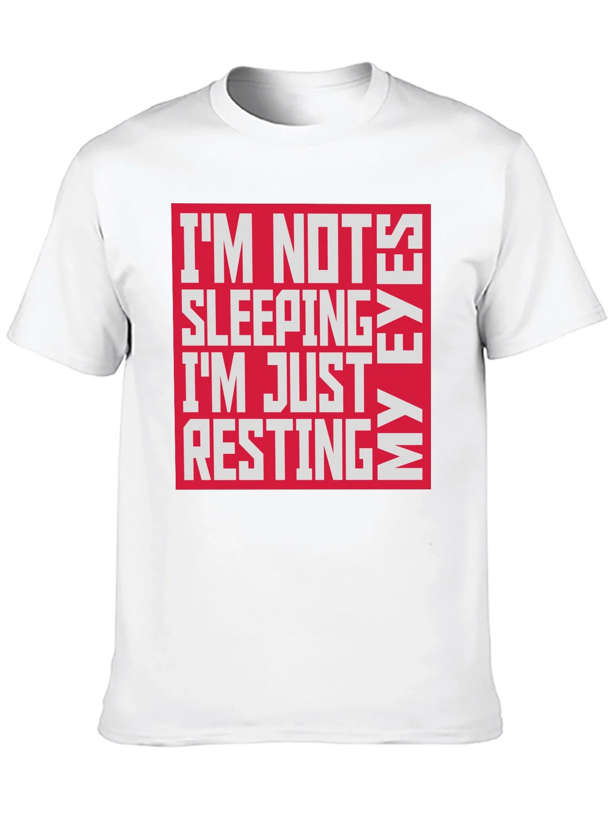 Funny Resting My Eyes Graphic Tee product image 9