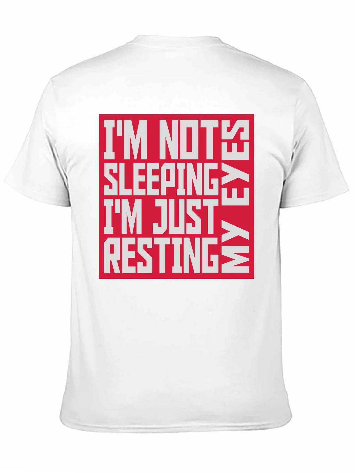Funny Resting My Eyes Graphic Tee product image 10