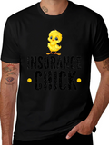 Insurance Chick T-Shirt - Cute Cartoon Chicken product image 1