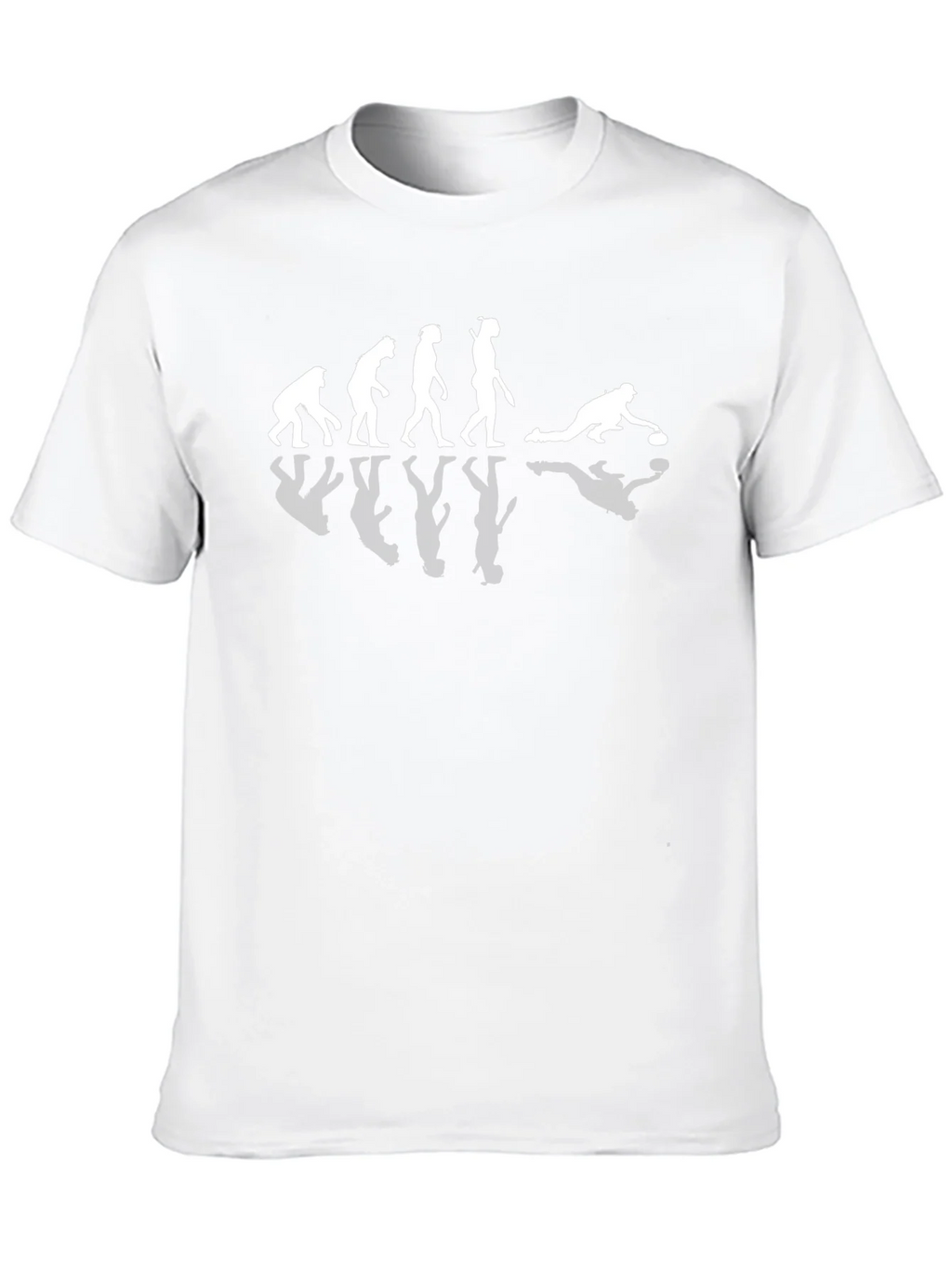 Curling Evolution T-Shirt Black Cotton Tee product image 9