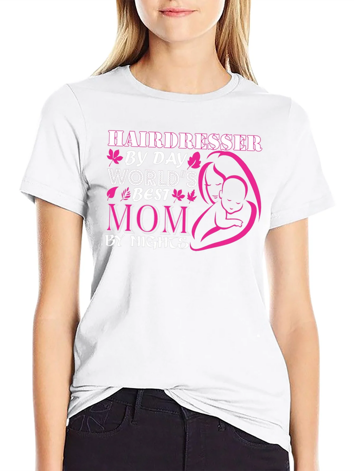 Hairdresser Mom Graphic T-Shirt - Mothers Day Gift product image 8