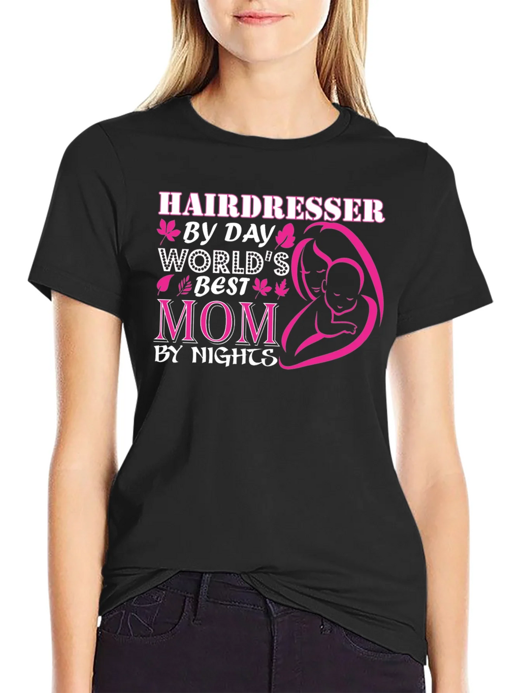 Hairdresser Mom Graphic T-Shirt - Mothers Day Gift product image 2