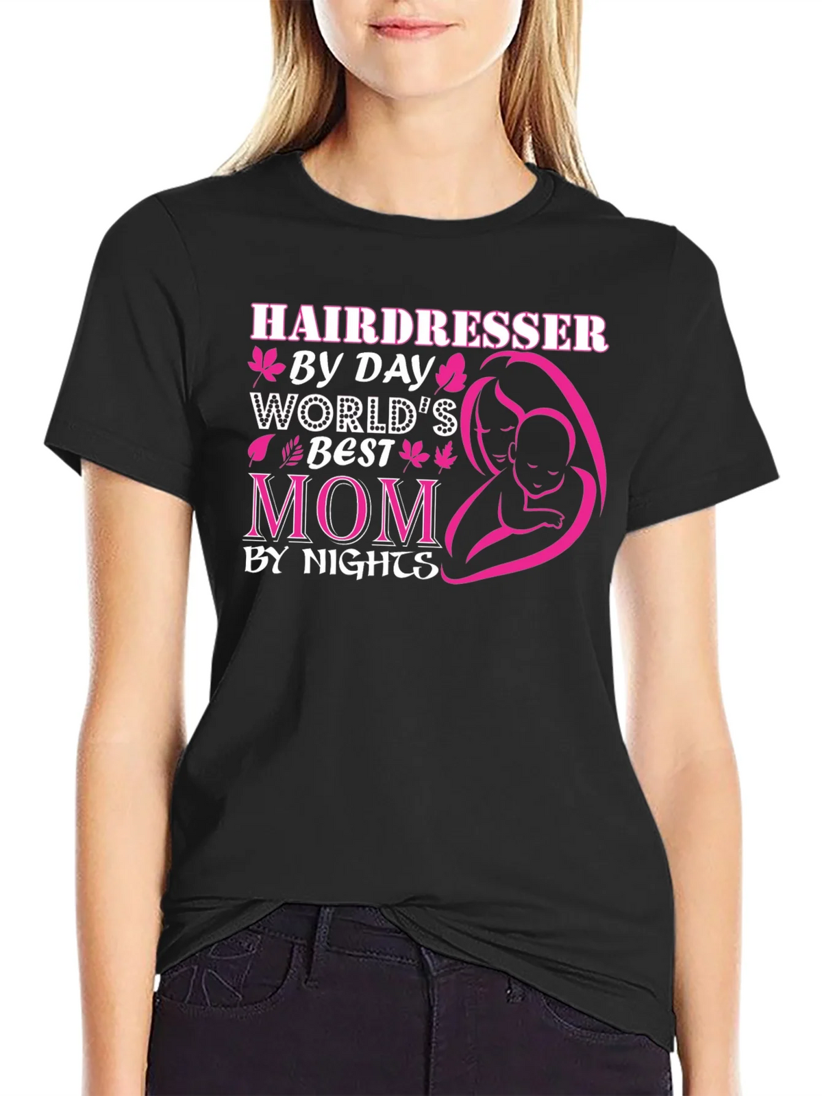 Hairdresser Mom Graphic T-Shirt - Mothers Day Gift product image 2