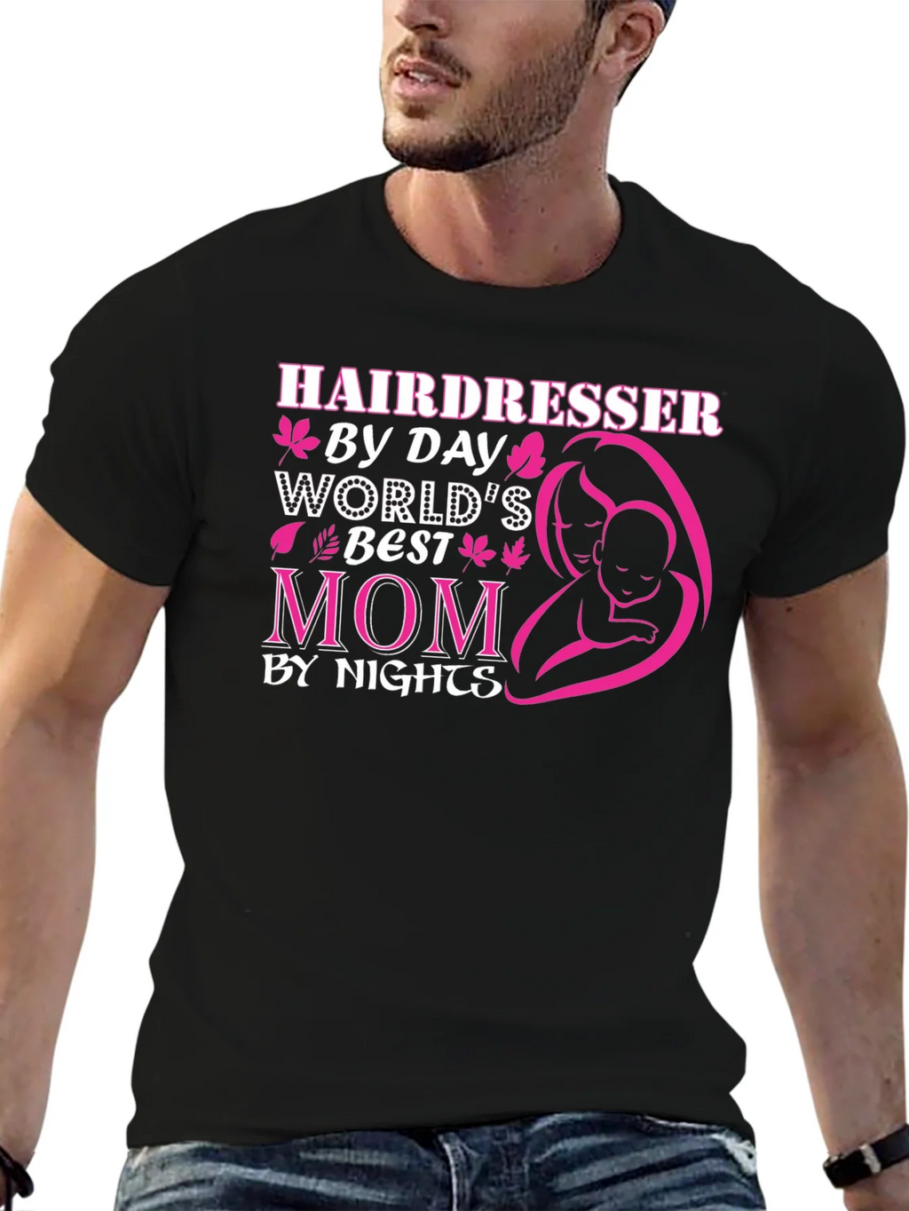 Hairdresser Mom Graphic T-Shirt - Mothers Day Gift product image 6