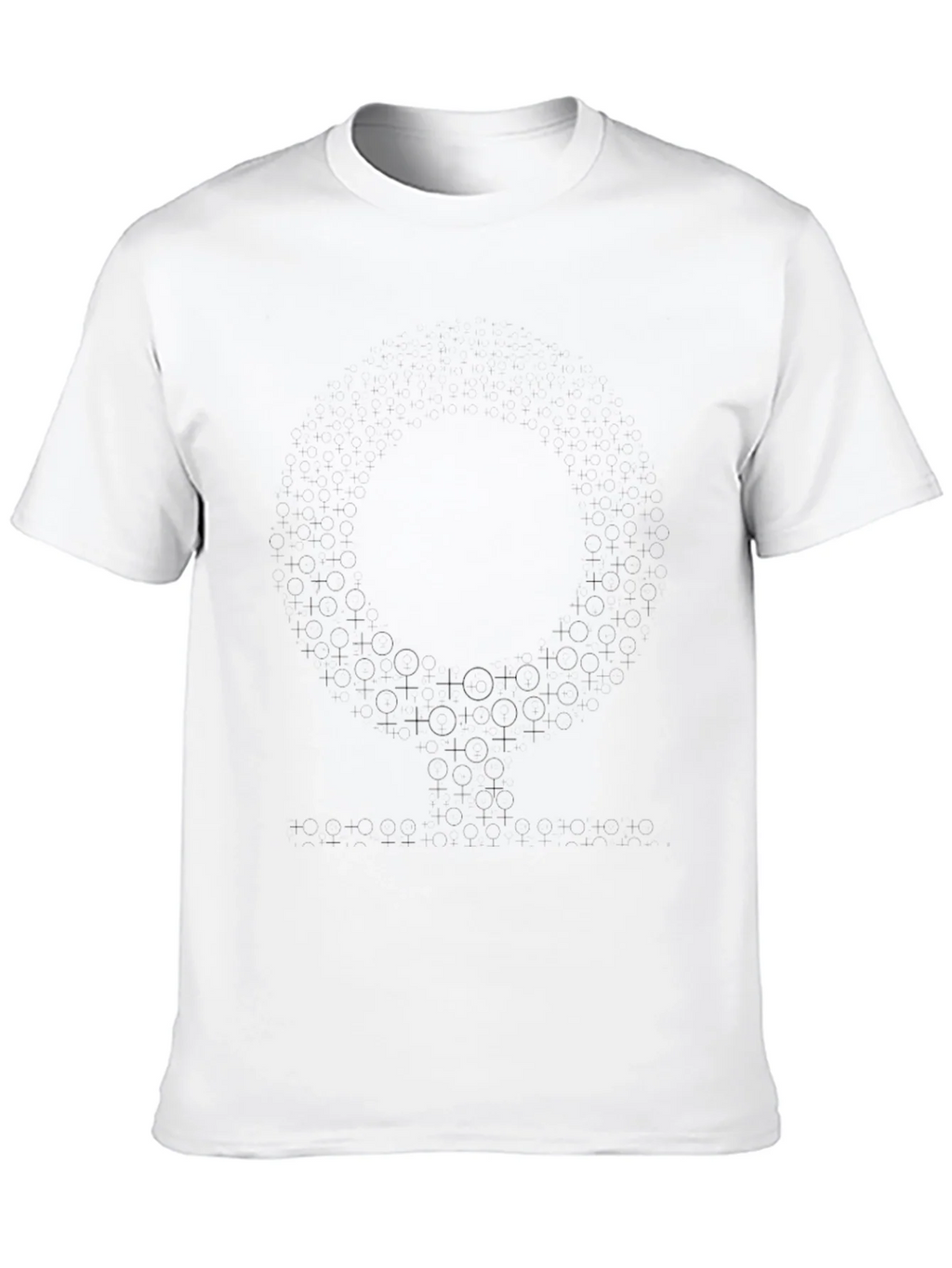 Black Graphic Print Crew Neck Mens T-Shirt product image 9