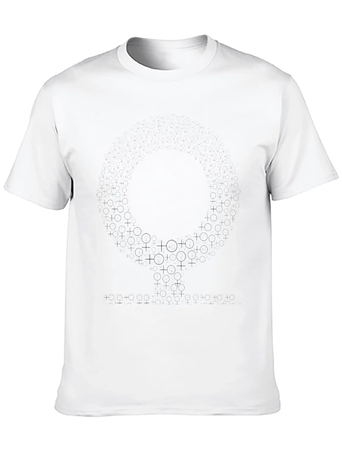 Black Graphic Print Crew Neck Mens T-Shirt product image 9
