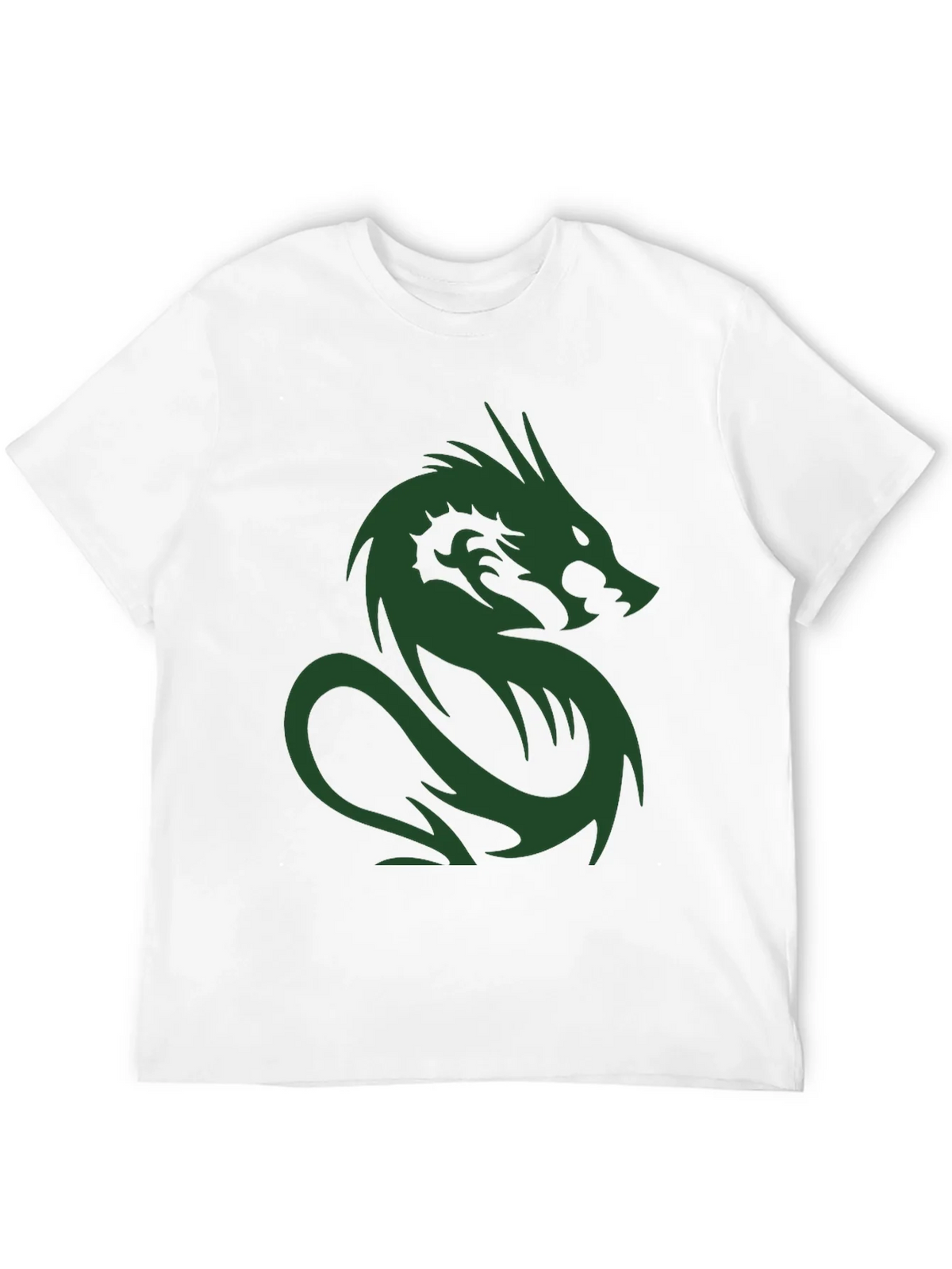 Dragon Graphic Print Crew Neck T-Shirt product image 4