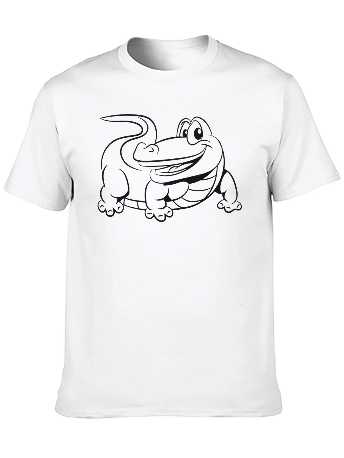 Mens Classic Black Crew Neck T-Shirt product image 9