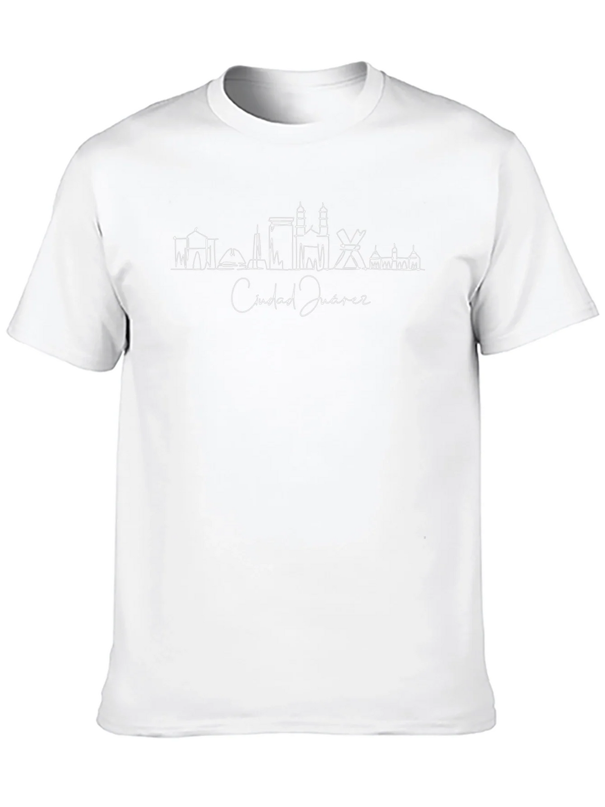 Ciudad Juarez Skyline T-Shirt product image 9