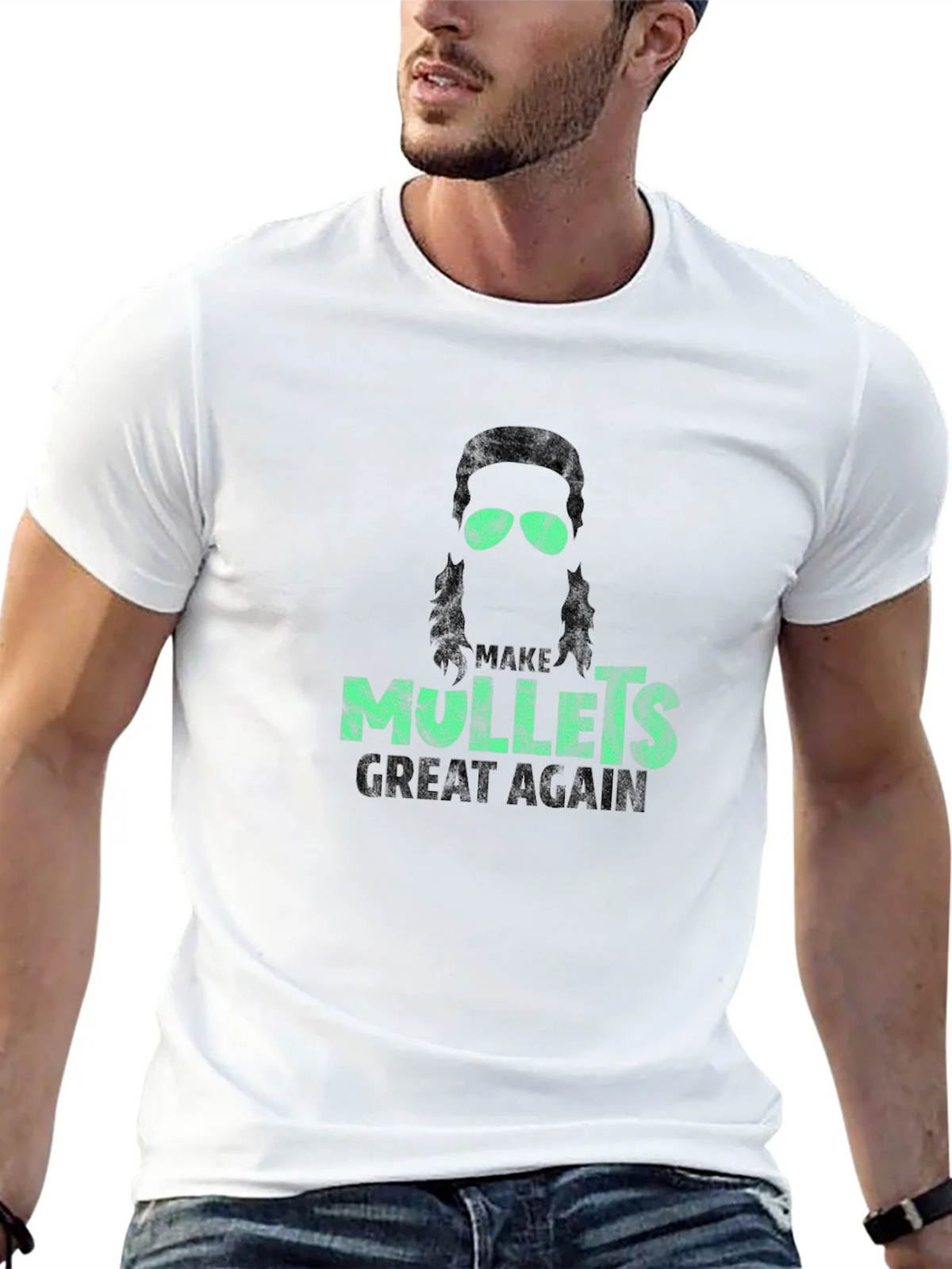 Make Mullets Great Again Graphic Tee product image 12