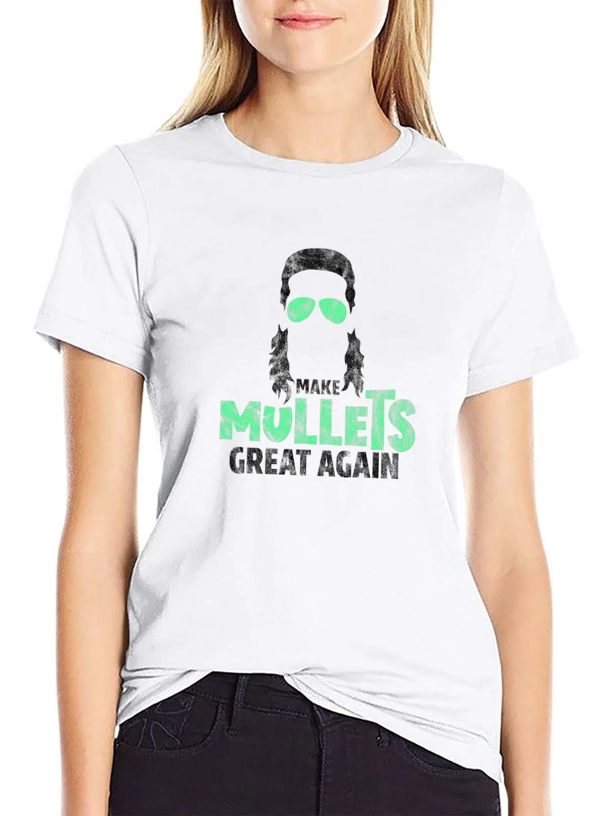Make Mullets Great Again Graphic Tee product image 8