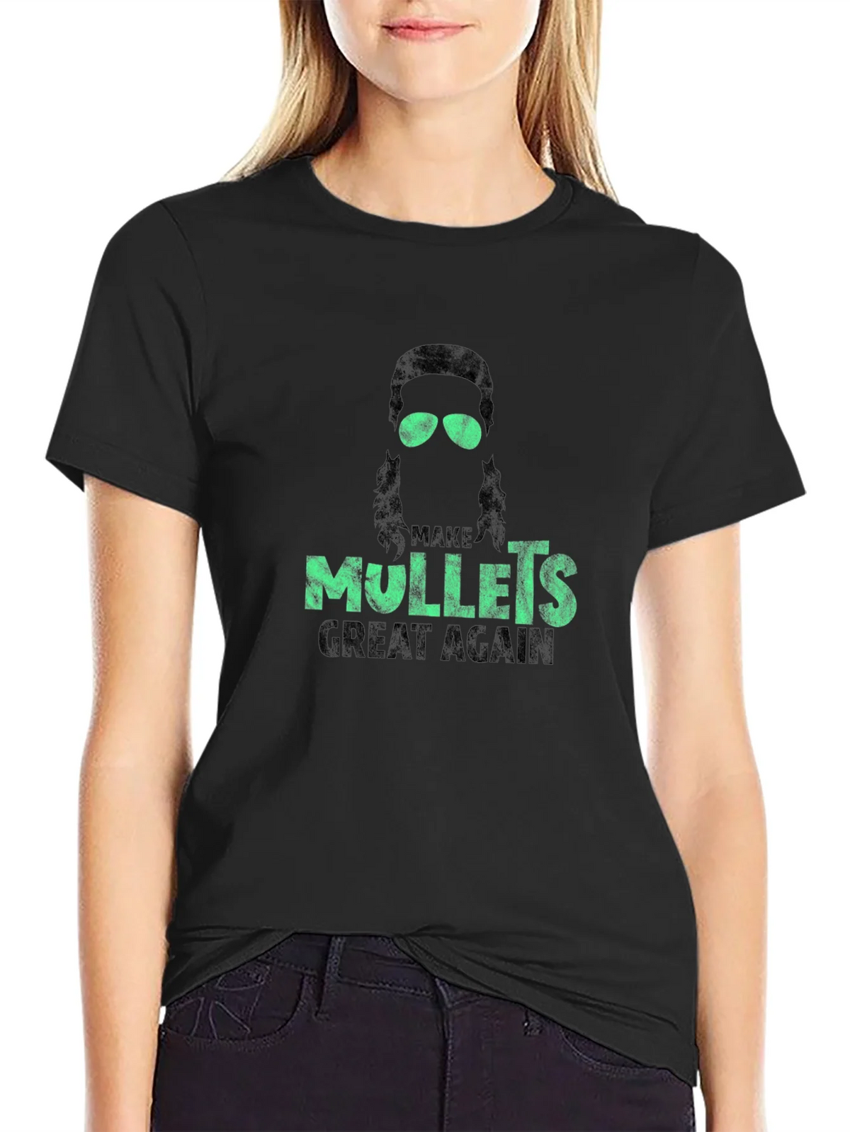 Make Mullets Great Again Graphic Tee product image 2