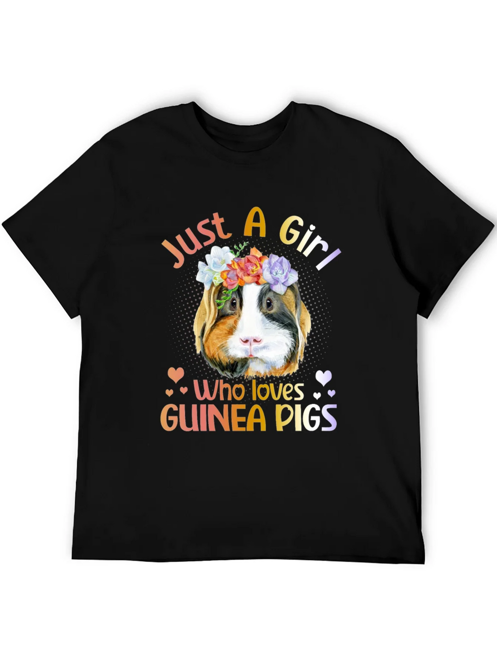 Just a Girl Who Loves Guinea Pigs T-Shirt product image 5