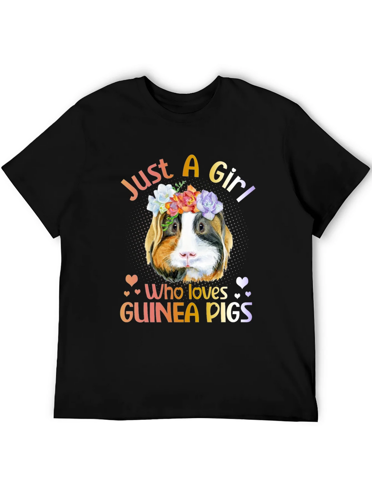 Just a Girl Who Loves Guinea Pigs T-Shirt product image 5