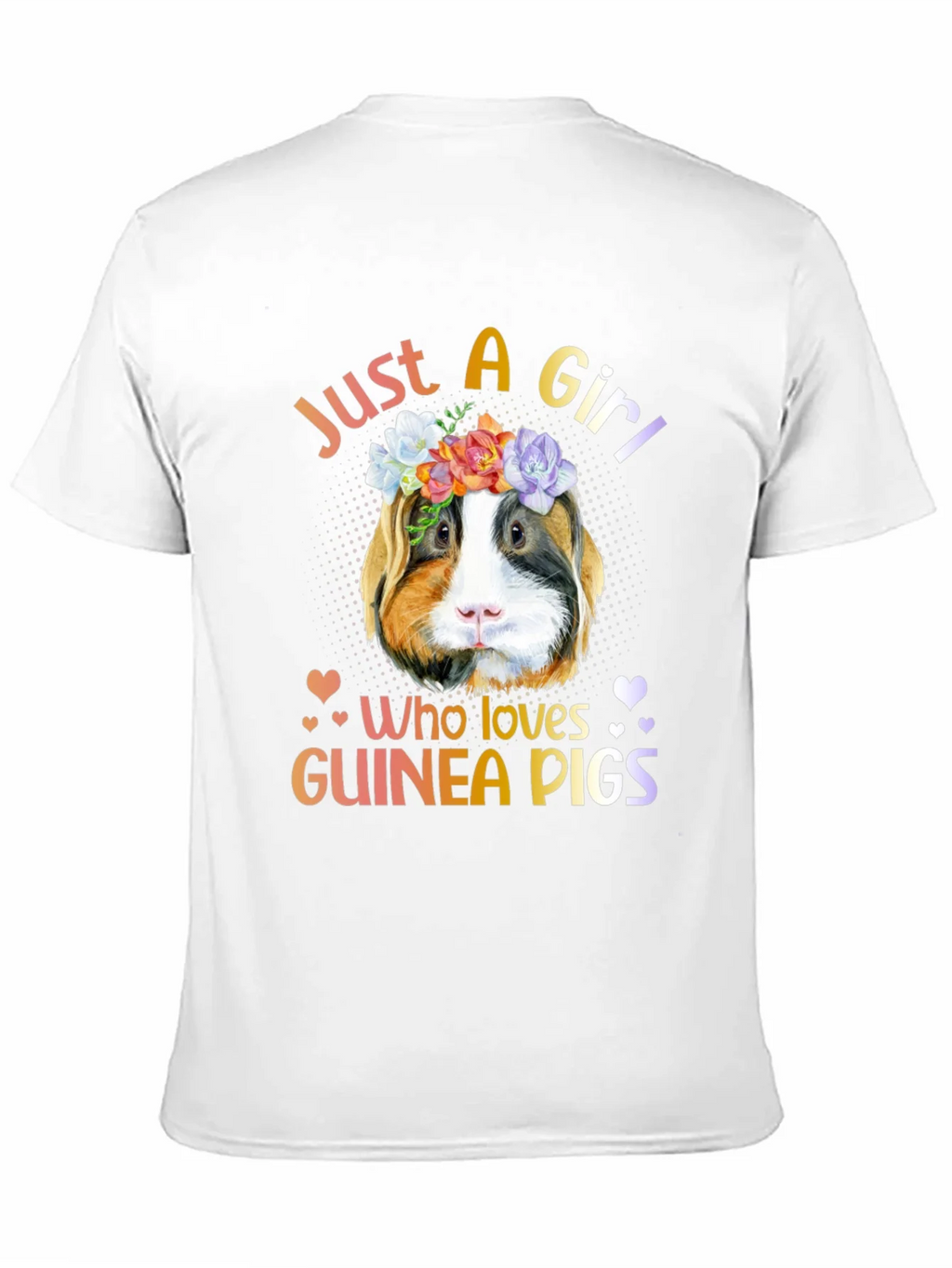 Just a Girl Who Loves Guinea Pigs T-Shirt product image 9