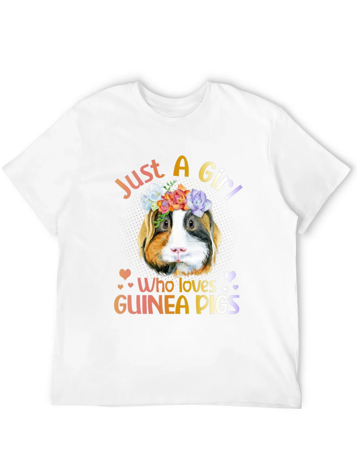 Just a Girl Who Loves Guinea Pigs T-Shirt product image 10