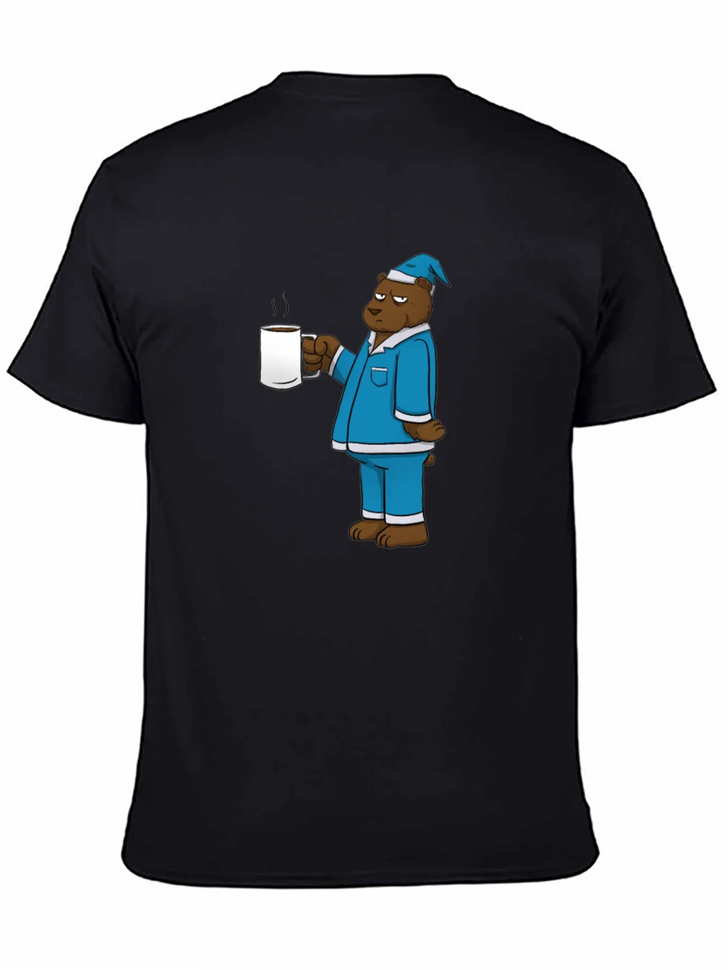 Bear in Pajamas Coffee Graphic Tee product image 2