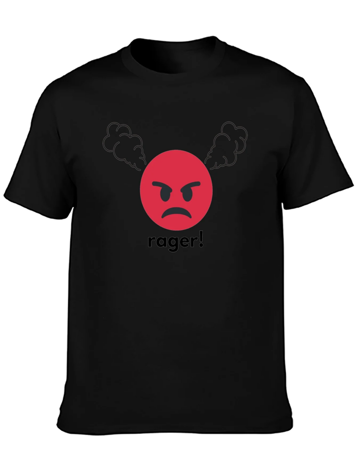 Rager Emoji T-Shirt - Angry Expression product image 3