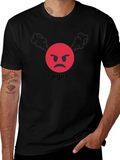 Rager Emoji T-Shirt - Angry Expression product image 1
