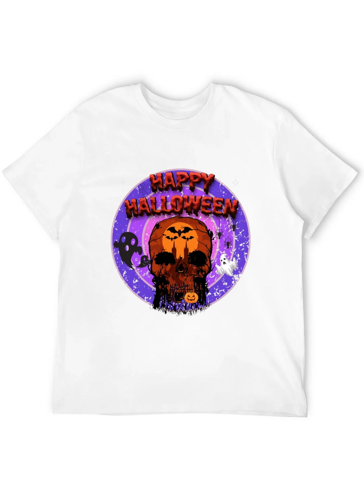 Happy Halloween Skull T-Shirt product image 7